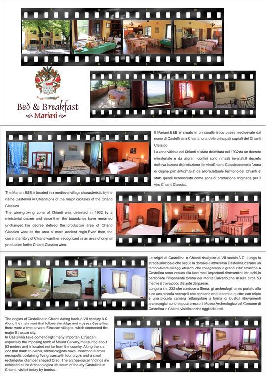 Mariani Bed&Breakfast 카스텔리나인키안티 외부 사진